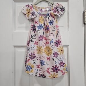 🌼🌸 Dot Dot Smile Swing Floral Dress 12/24M